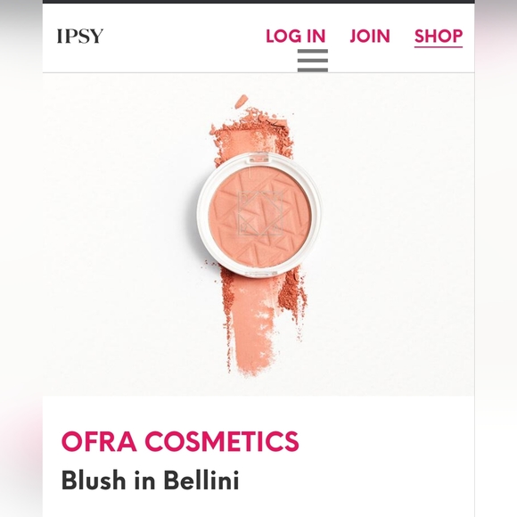 NEW Ofra Blush in Bellini Full Size NWOB - Picture 5 of 6